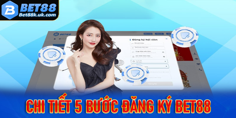 Chi tiết các bước đơn giản để đăng ký bet88 thành công anh em cần biết